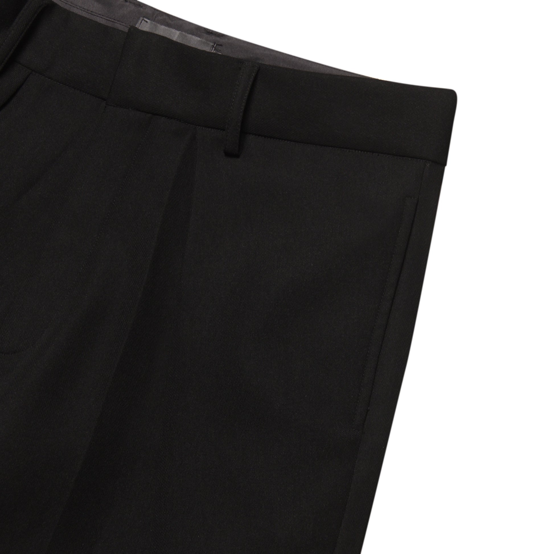 Lider ROLLING WIDE-LEG TROUSERS - Black 闊腳褲
