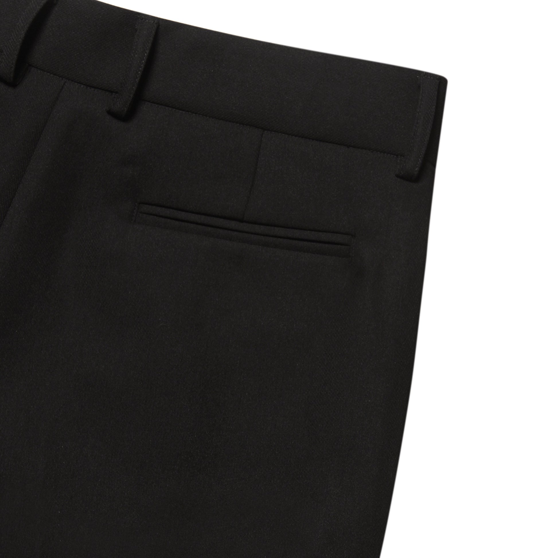 Lider ROLLING WIDE-LEG TROUSERS - Black 闊腳褲
