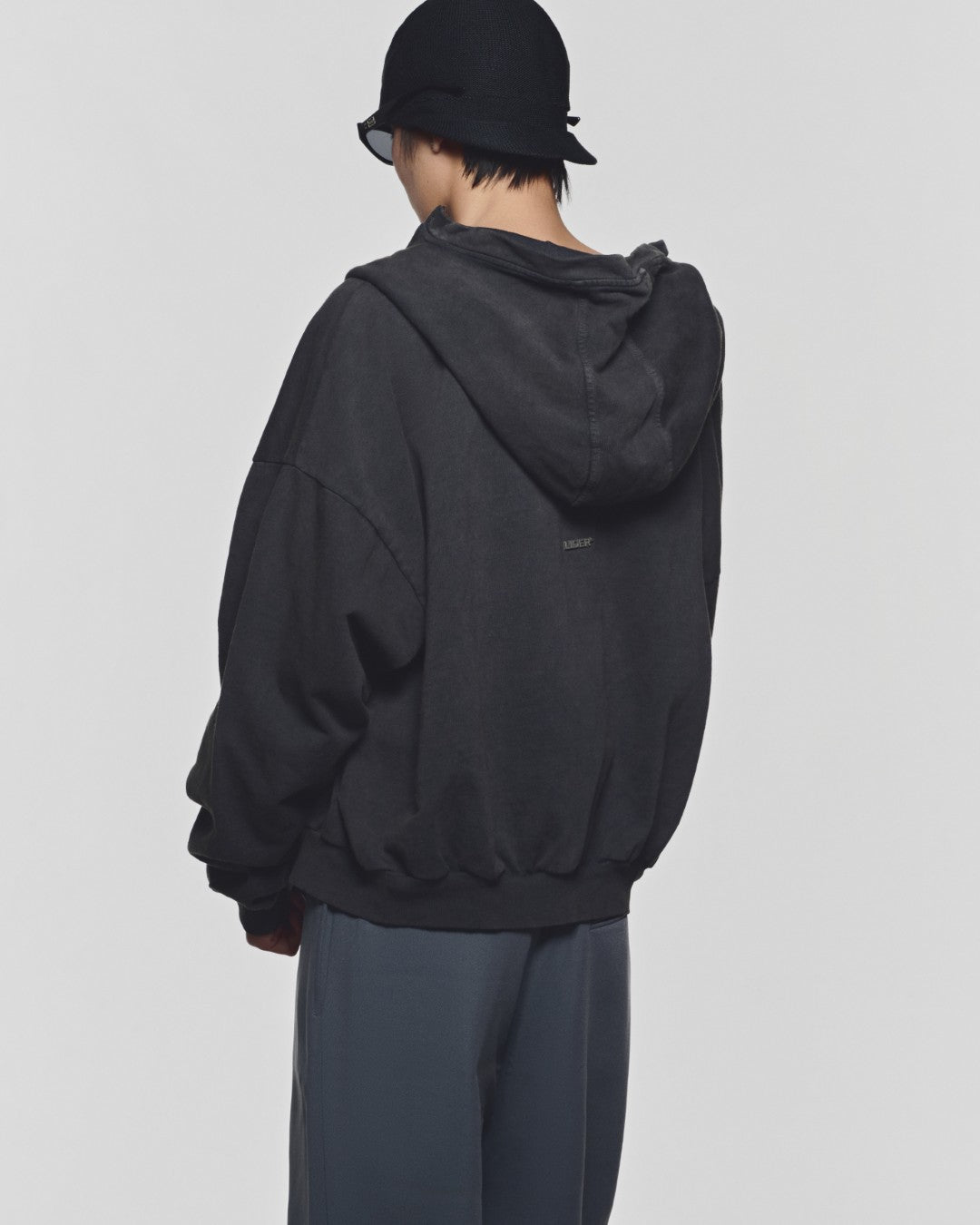 Lider OUTSIDER ZIPPER JACKET - Washed Charcoal 外套