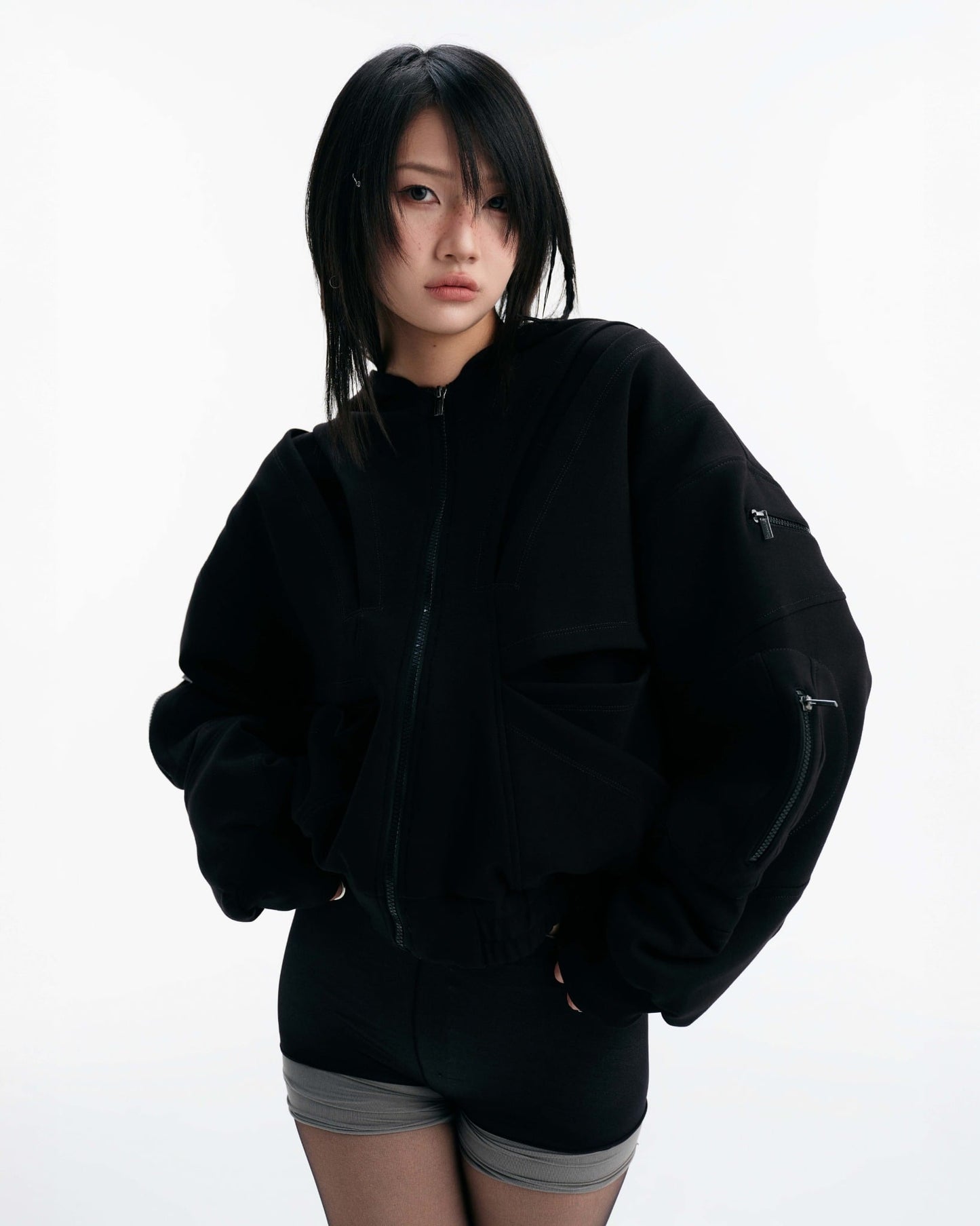 Maple Jacket (Black) — Bunnyhill