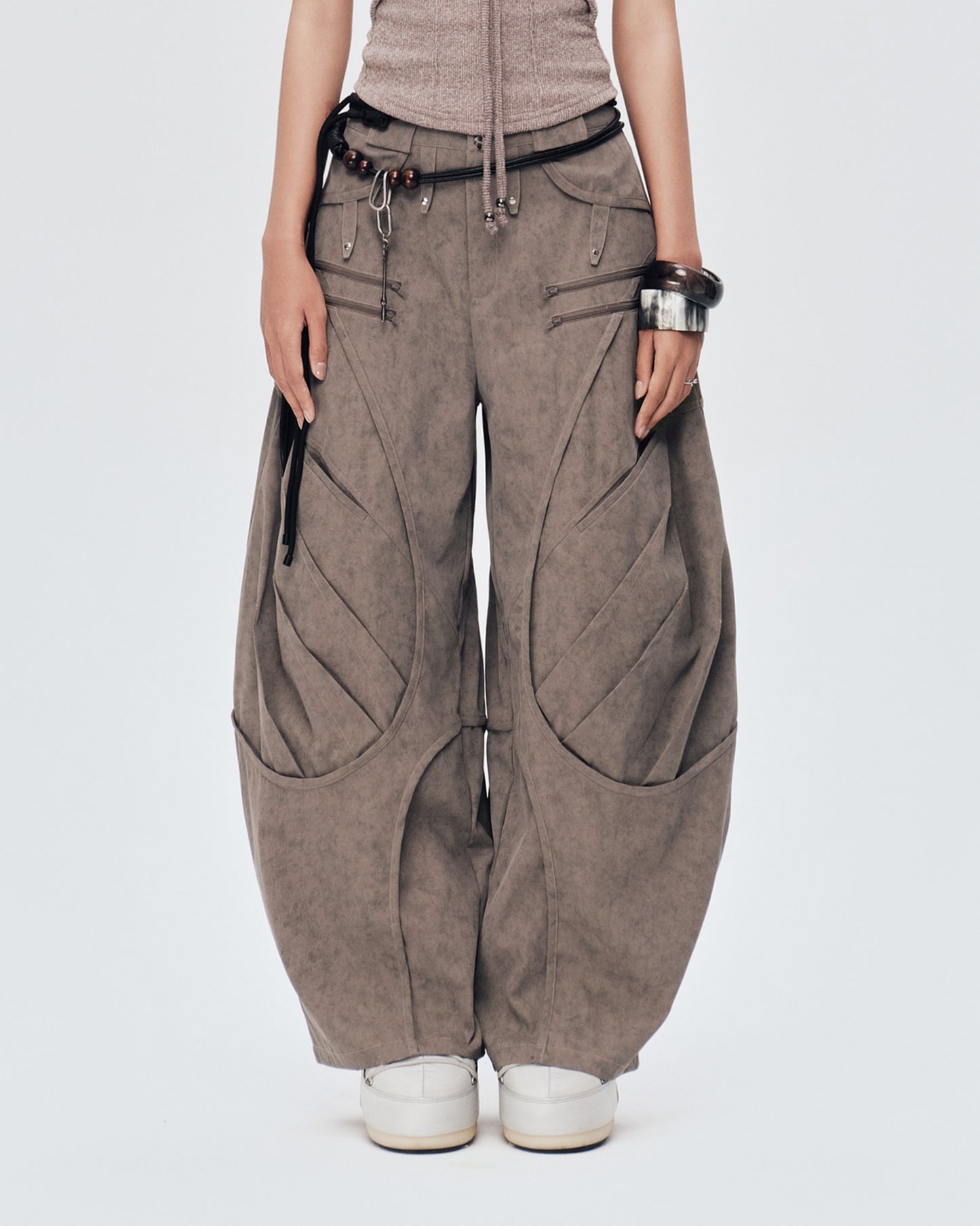 Orvyn Pants (Dark Taupe) — Bunnyhill