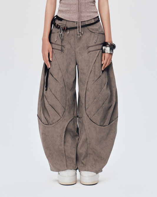 Orvyn Pants (Dark Taupe) — Bunnyhill