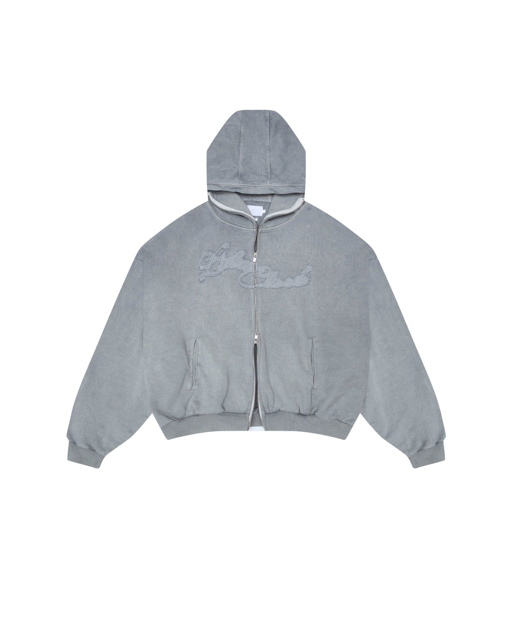 Lider OUTSIDER ZIPPER JACKET - Washed Grey 外套