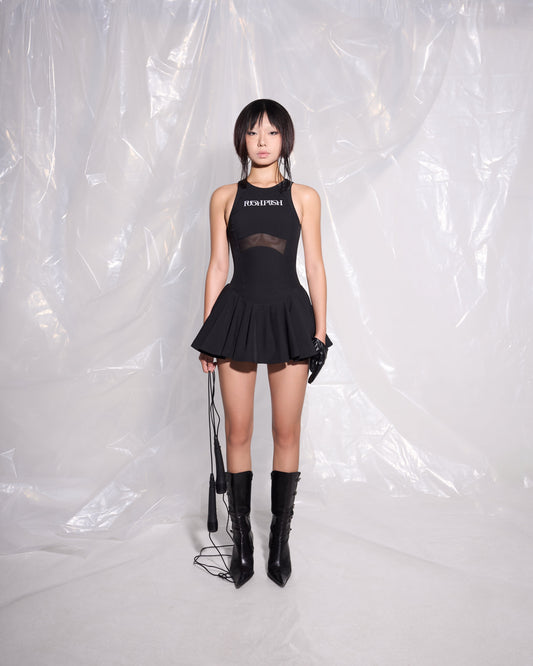 CRYSTALLINE MINI DRESS