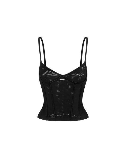 PP MESH SCULPT TOP