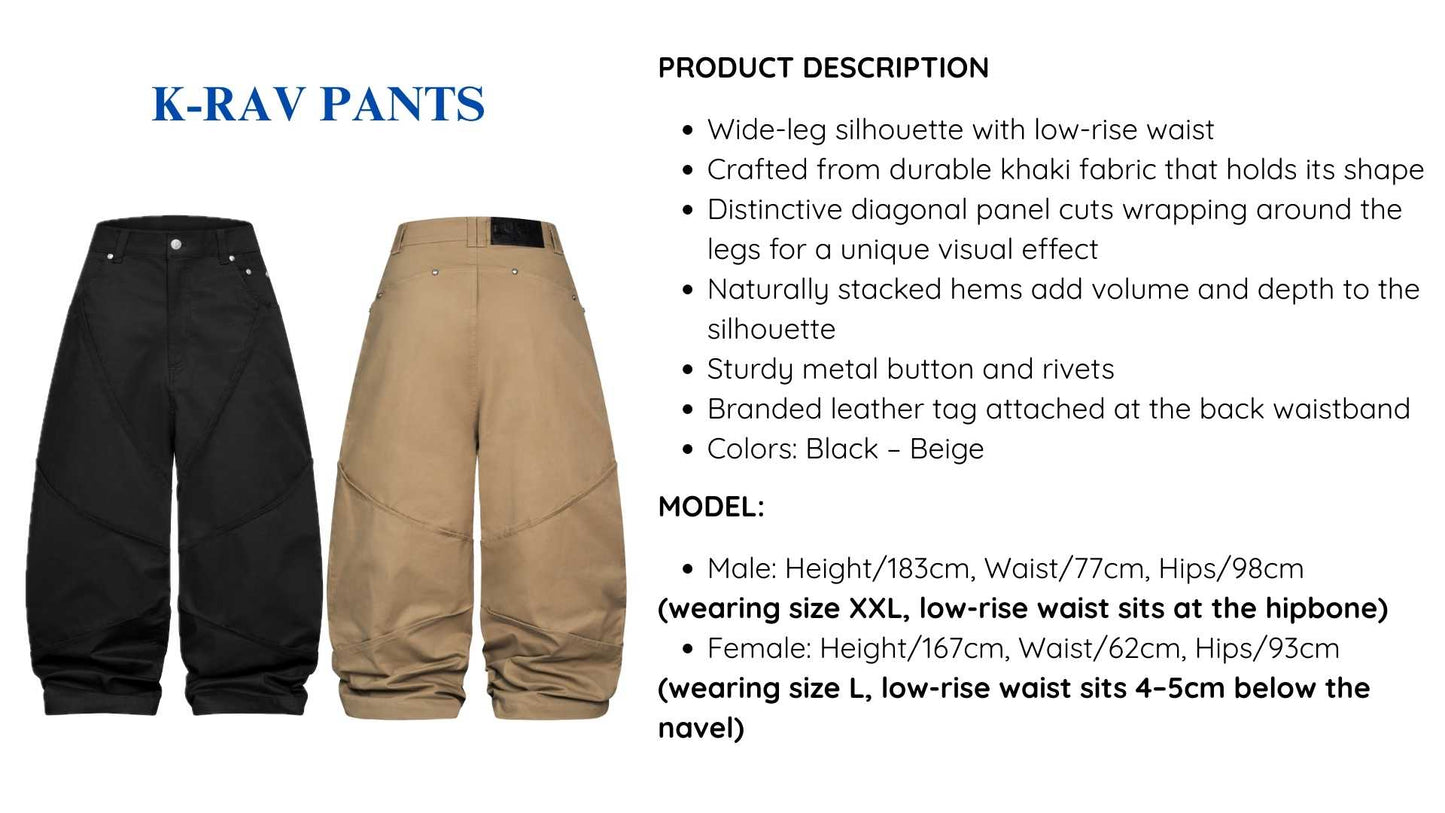 K-RAV PANTS
