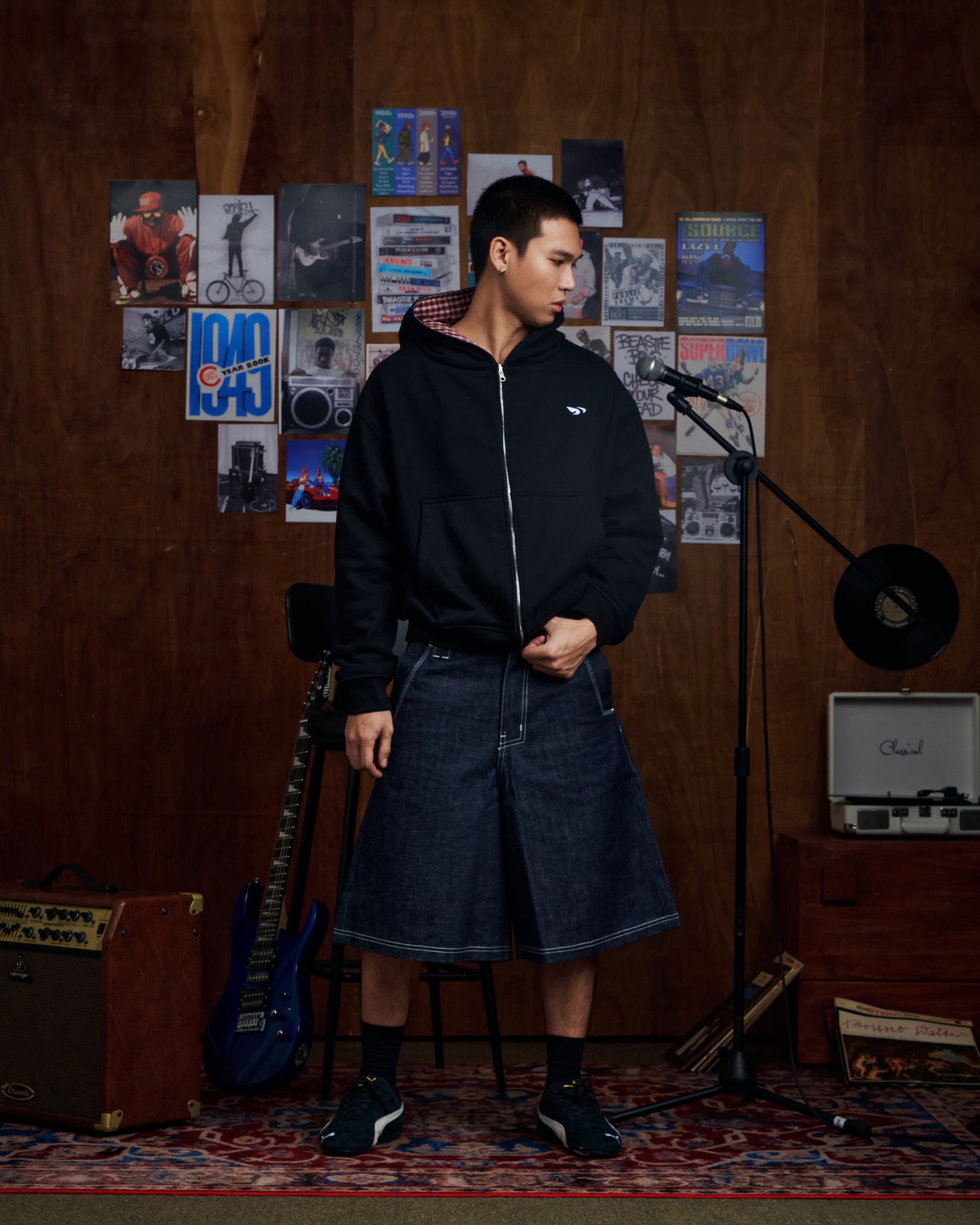PP FLIPSIDE ZIP HOODIE