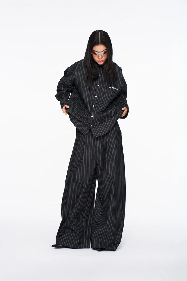 ZENDA OVERSIZE SHIRT — PUSHPUSH