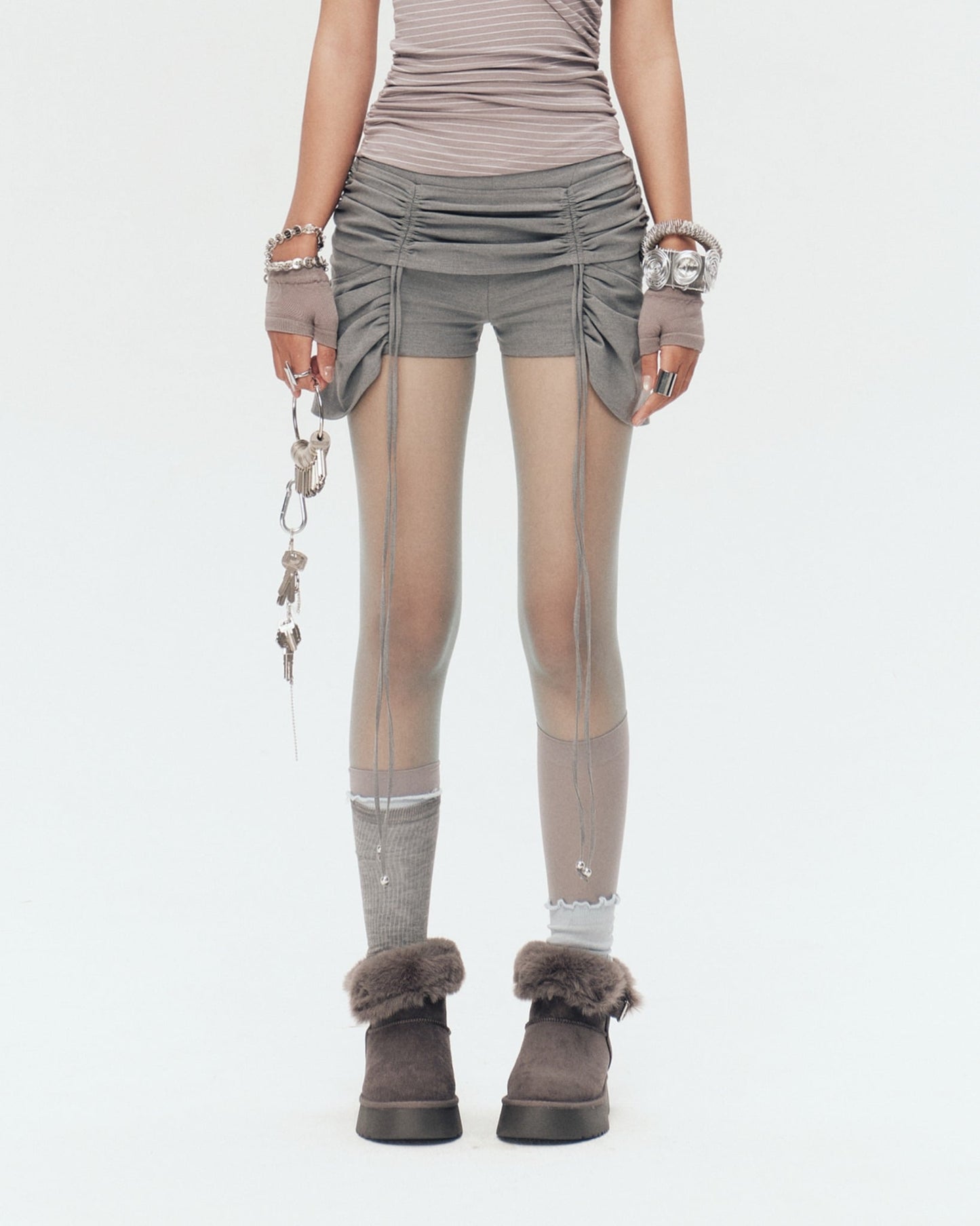 Tarlow Shorts (Grey) — Bunnyhill