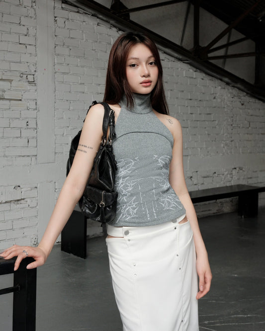 Rue Tanktop (Grey) — Bunnyhill
