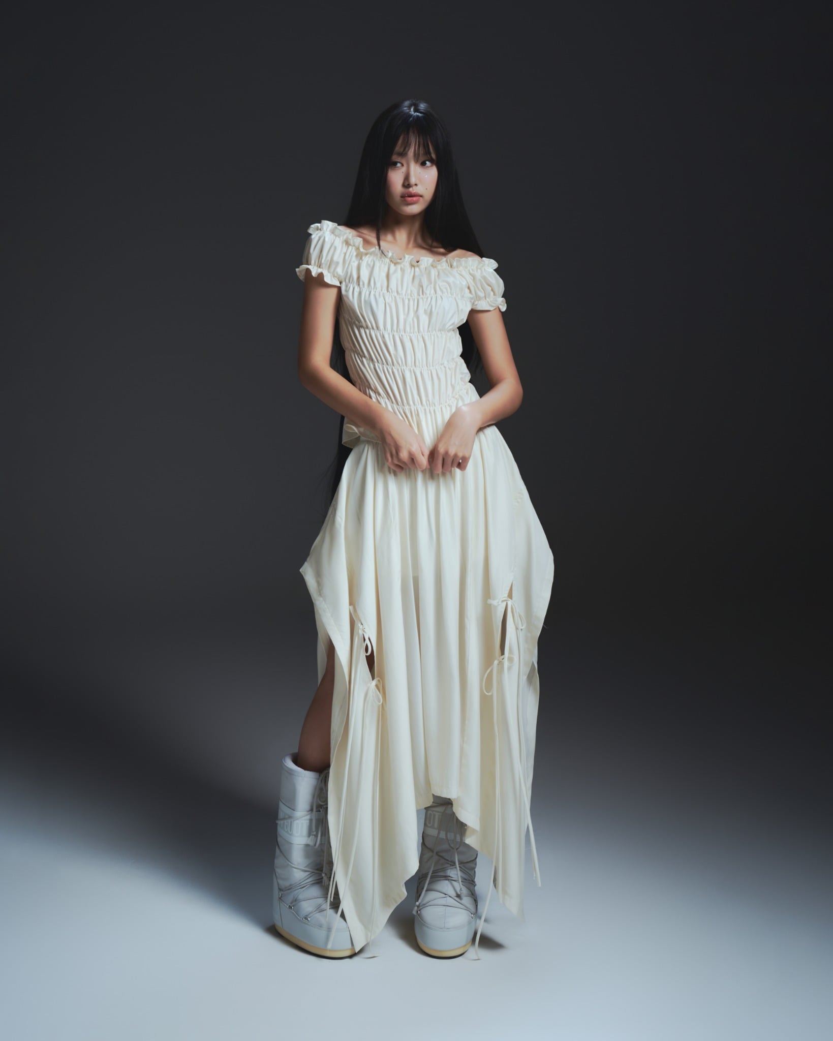 Twyla Skirt (Ivory) — Bunnyhill