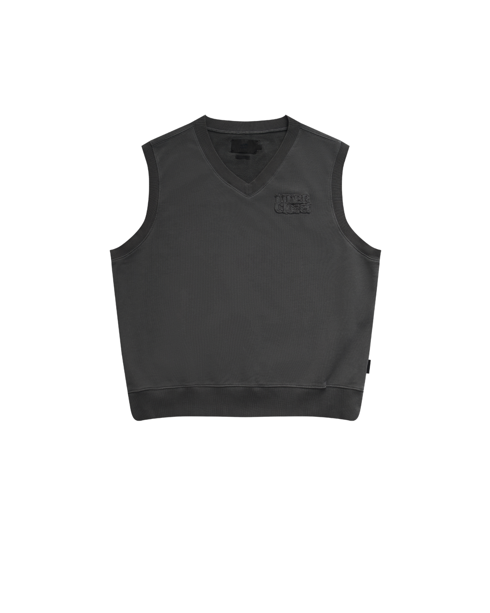 Lider HUGGED V-NECK GILET - Misty Grey 背心外套