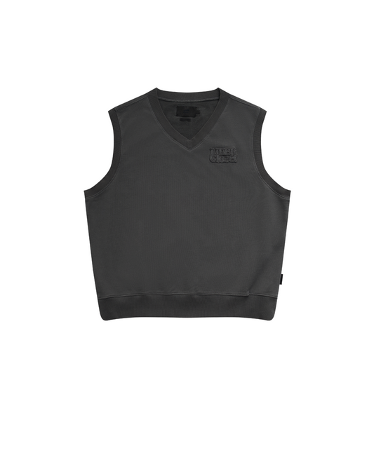 Lider HUGGED V-NECK GILET - Misty Grey 背心外套
